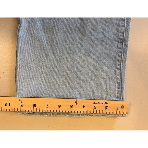 No Boundaries Baggy Overalls Women L Light Wash Blue Denim Cotton Blend NEW - Picture 7 of 8